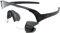 MOMES TriEye View Brille Schwarz S