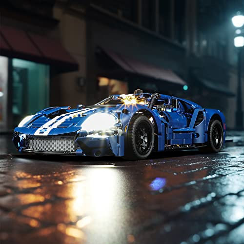 LIGHTAILING Led Licht für Lego- 42154 Ford-GT 2022 – Beleuchtungsset Kompatibel Mit Lego Modell (Lego Bausteinen Modell Nicht enthalten)