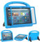 Amazon Fire Max 11 Tablet Case for Kids (13th Generation, 2023 Release), Mansiruyi Lightweight Shockproof Fire Max 11 Kids Case with Built-in Screen Protector Handle Stand for Kindle Fire Max 11 -Blue