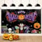 Koliphy Lila Halloween Banner Hintergrund Dekoration - Happy Halloween Party Deko für Zuhause, Garten, Drinnen und Draußen
