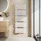 EMKE Porte-Serviettes Salle de Bain radiateur Plat, Blanc, 1320 x 500 mm