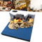 3D Notizblock, 3D Haftnotizen mit Licht, kreatives 3D Magic Castle, Haftnotizen Papierskulptur Bastel DIY Geschenk, Memo Pad Desktop Ornament, 9x9x5cm, 150 Blätter