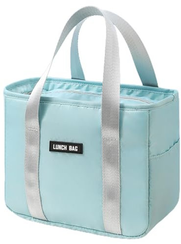 Lonchera impermeable de gran capacidad con aislamiento Oxford térmico para el trabajo, enfriador de almuerzo aislado