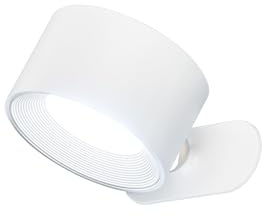easy! BY FHL! | Kabellose Magnetische LED Wandlampe Mit Akku | Helligkeit per Sensordimmer in 3 Stufen dimmbar | Farbtemperatureinstellung | Abnehmbar | Magnetics (Weiß matt)