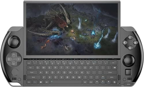 GPD Win 4 2023 Ultra Mobile Gaming PC, 6 Zoll Retina Full HD Display, AMD Ryzen 7 7840U, Radeon 780M, RAM 32 GB LPDDR5x, SSD 2 TB NVMe, Wi-Fi 6 AX, Bluetooth 5.2, USB 4, Oculink, MicroSD