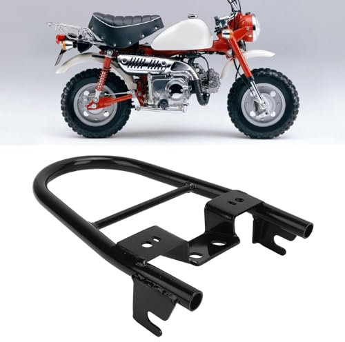 Monkey Baja Z50 Z50R Mini Porte-Bagages Arrière pour Vélo de Trail, Porte-Bagages pour Moto, Porte-Bagages Arrière pour Moto, Porte-Bagages pour Rallye Moto, Support de sécurité