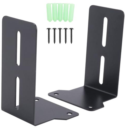 PRATYAHARA Sound Bar Mounts Universal Soundbar Speaker Mounting Bracket Anti-Drop Wall Shelf Holder 1Set