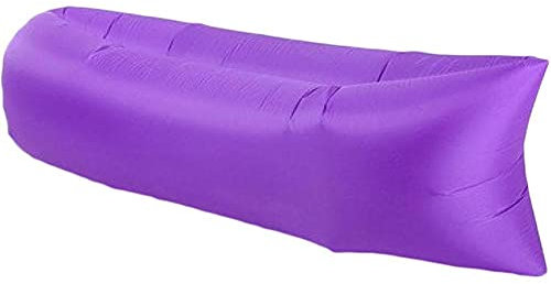 Vobumix Aufblasbare Sofa-Liege, Wasserdichter Luftstuhl, Tragbare Camping-Couch, Faules Schlafbett Für Hinterhof, Seeufer, Pool, Strand