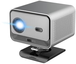 【Netflix Officially 】Smart 4K Projector, Auto Focus & Keystone, ZHIJIA 250 ANSI Full HD 1080P WiFi 6 Bluetooth Portable Projector, 60Hz Home Cinema Projectors for iOS/Android/Outdoor