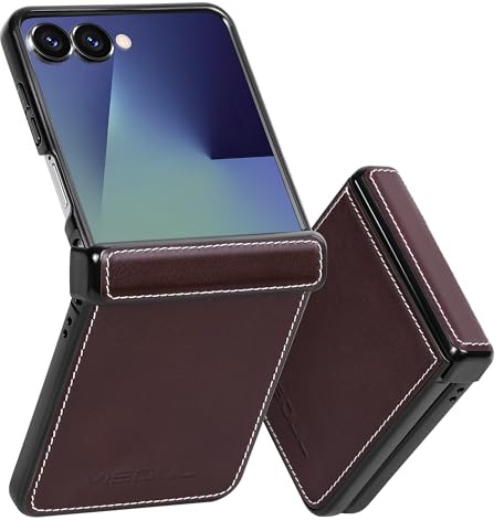 VISOUL VS Galaxy Handyhüllen (Kaffee, Galaxy Z Flip 7)