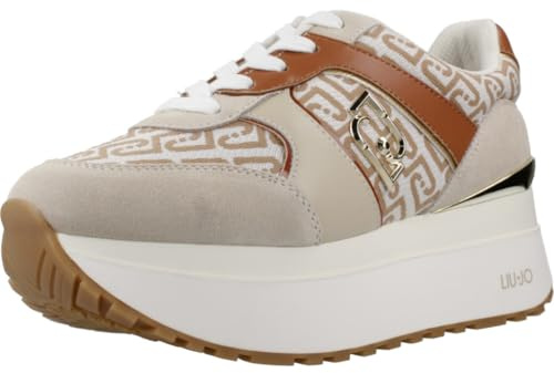 Liu Jo Sneakers Super Platform in Monogram Jacquard