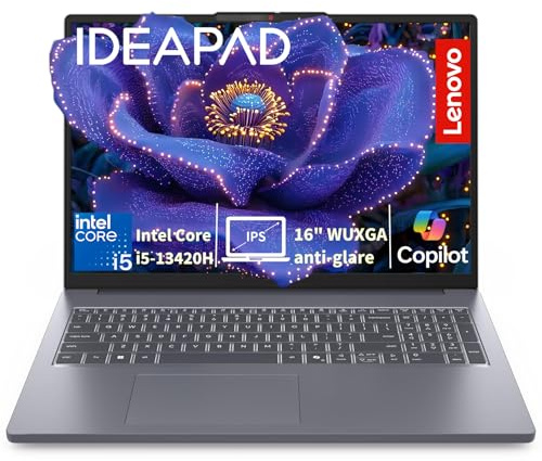 Lenovo i5-13420H 8GB DDR5 256GB SSD Laptop | FHD Display, WiFi 6, Bluetooth 5.2, USB-C, Windows 11 Home, Office 365, Jet Black, Home Office, Remote Work