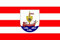 Flagge Fahne Wismar mit Wappen 90x150cm