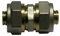 Raccordo diritto doppio per tubo multistrato a stringere 20mm 10pz