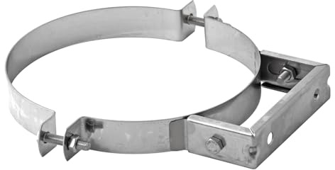 Opsinox 1020033 Edelstahlschornstein 200mm Wandhalter MB