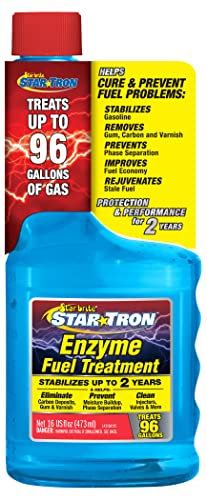 Star Brite 14316 Star Tron Enzyme Kraftstoff Behandlung - Classic Gas Formel 143-16 oz behandelt 96 L,