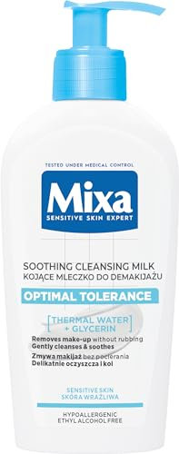 Mixa Make Entferner Milch Optimale Toleranz, leichte Emulsion, kein Reiben, empfindliche Haut, allergische Reaktionen neigbar, 200 ml