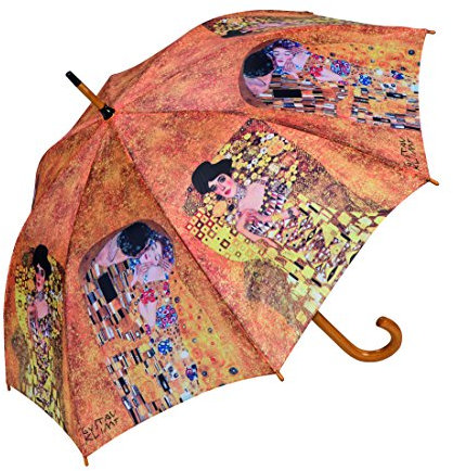 Goebel - Stockschirm - Regenschirm Der Kuss Gustav Klimt
