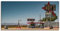 ARTland Wanddeko Leinwand Bilder Wandbild 60 x 30 cm Landschaften USA Arizona Hotel Motel Cafe Tankstelle Route 66 Nostalgie Q3TD
