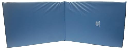 Skil-Care Soft-Fall Bedside Mat, Folding, 68 x 36 x 4, High-Density Polyurethane Foam with Vinyl Cover, Compact Design for Easy Storage, 911535