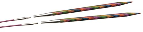 KnitPro Symfonieholz, austauschbare Nadelspitzen (für „Makes 40 cm“ Kabel), 5,5 mm