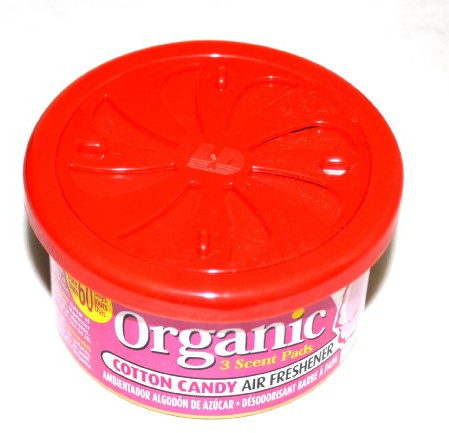 L&D Organic Scent Duftdose Cotton Candy - Zuckerwatte Lufterfrischer Autoduft