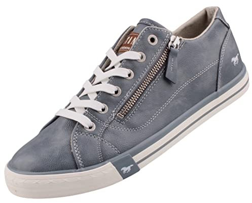 Mustang Femme 1099-302-841 Sneakers Basses, Bleu (Jeansblau 841), 41 EU