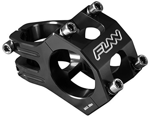 FUNN Funnduro MTB Vorbau mit 35mm Lenkerklemmung - Der ultimative ultraleichte und robuste Legierungs-Vorbau für Mountainbike und BMX-Bike, Länge 35mm Vorbau (Schwarz)