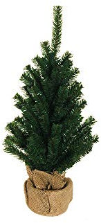 Zelda Bomboniere Arbre de Noël Pin Artificiel Pot avec revêtement en Jute cm 60 décorations Noël