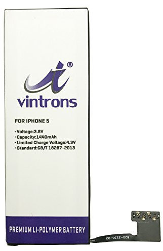 VINTRONS 616-0610, 616-0611, 616-0612, 616-0613, AAP353292PA, LIS1491APPCS, P11GM8-01-S01 Battery For iPhone 5,