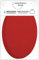 6 rodilleras color Rojo termoadhesivas de plancha. Coderas para proteger tu ropa y reparación de pantalones, chaquetas, jerseys, camisas. 16 x 10 cm. RP5