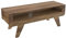 mahara TV Stand Dark Wood - TV Floorstand for up to 60 Inch TVs, Maximum TV Weight 40kg - TV Unit with Tapered Legs and shelf for AV equipment - W120cm x D39.2cm x H45cm