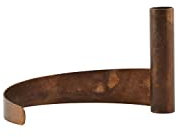 House Doctor, Kerzenständer, Ambur, Antikes braun, Eisen, l: 18 cm, h: 11 cm, Dia: 10 cm