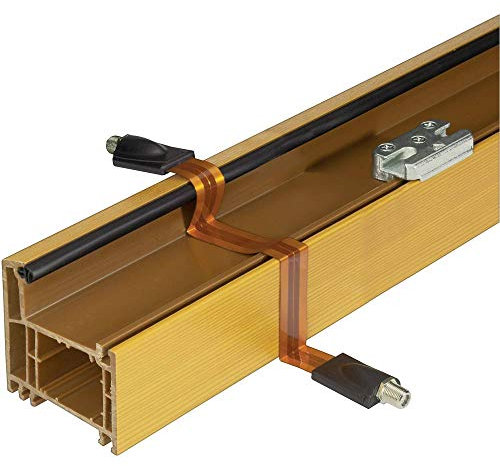 Renkforce Antennen, SAT Anschlusskabel [1x F-Buchse - 1x F-Buchse] 30.00 cm Fensterdurchführung Kupfer