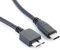 AntilaTech Universal 30cm OTG USB Type-C Male to USB 3.0 Micro Type-B Male Hard Drive Data Transfer Cable - Compatible with USB 3.0 Micro-B External Portable SSD HDD & Type-C Enabled Devices