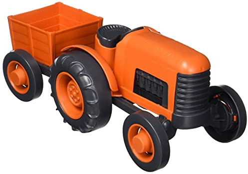 Green Toys Tractor - CB , Orange
