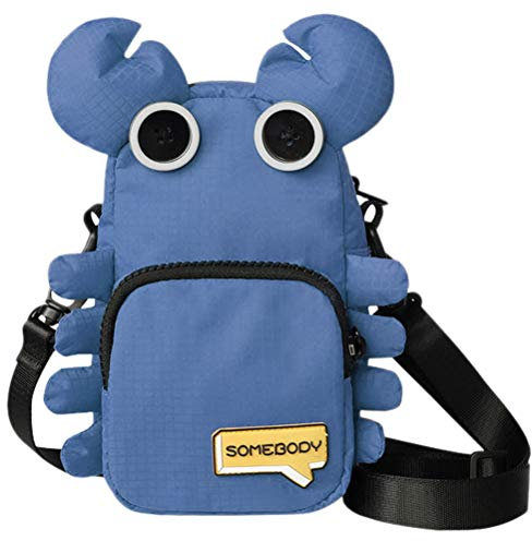 1Stück Kreative Krabben Umhängetasche aus Modische Crossbody Tasche für Damen Klein Quadratisch Handytasche mit Moderater Kapazität Verarbeitung und Bequemes Tragegefühl