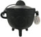 Crystalo - Triple Moon Cast Iron Cauldron with Lid, 4