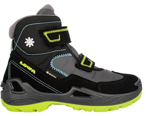 LOWA Stiefel mittel Milo GTX MID schwarz/türkis 27