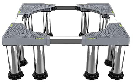 FZYE Base de Soporte para Lavadora, multifunción, Ruedas universales con Ruedas para Carrito, electrodomésticos de Pedestal, Estante de Pedestal para secadoras, cocinas, refrigeradores,