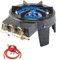 NJ GB-17 Gas Stove - Cast Iron Triple Ring Burner Commercial High Power Boiling Ring Outdoor LPG Camping Cooker 9.0kW (Propane 37mbar Screw-on)