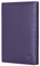 VON HEESEN® Reisepasshülle Leder Etui mit RFID-Schutz - Passhülle Passport Reisepass Mappe Hülle Organizer - Reiseorganizer für Damen & Herren (Violet)