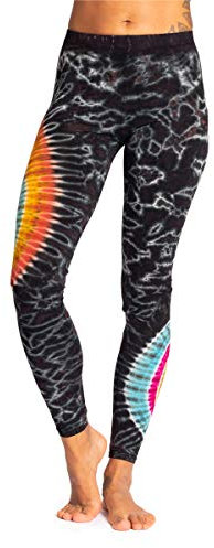 PANASIAM Leggings batik2, Brown Tones (Tydy09), S