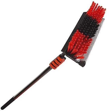 JML Telescopic Window Cleaner - Water Fed Hydrocleaner a Multifunction Cleaning Brush to use as a Decking, Yard, Wall, PVC, Conservatory, Roof, Caravan and Car Wash Brush - Lightweight, Extends to 7m