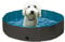 Flamingo Piscine pour Chien - 160x30 cm - Antidérapant à l'interieur - avec Bouchon verrouillable - matériau très résistant