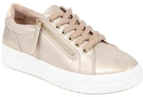 Pavers Womens Zip Up Chunky Platform Trainers | All Year Round | Lace Up Trainer | Zip