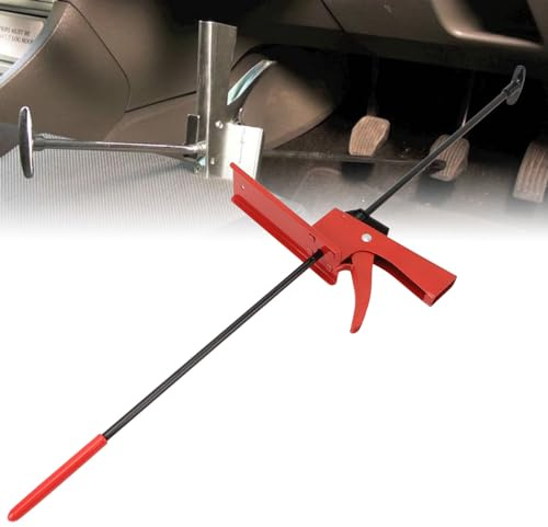 KIMISS 28-Zoll-Bremsbeschleunigerpedal-Depressor, Verstellbares Anti-Rutsch-Pedal-Depressor-Werkzeug für Auto-Bremsbeschleuniger-Kupplungspedal