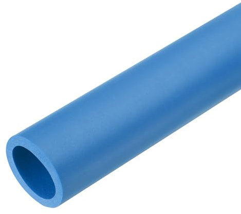 QUARKZMAN Rohrisolierung Schaumstoffrohr Dämmung 28mm ID 38mm(1 1/2) OD 24 Wärmeschutz für Frostschutz, Griff, Blau