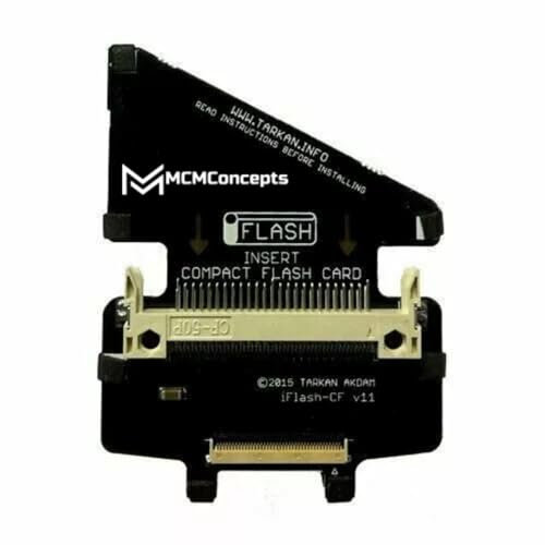 M MCMConcepts iFlash CF Adapter für iPod Classic Video 5. 6. 7. Generation Flash SSD SD
