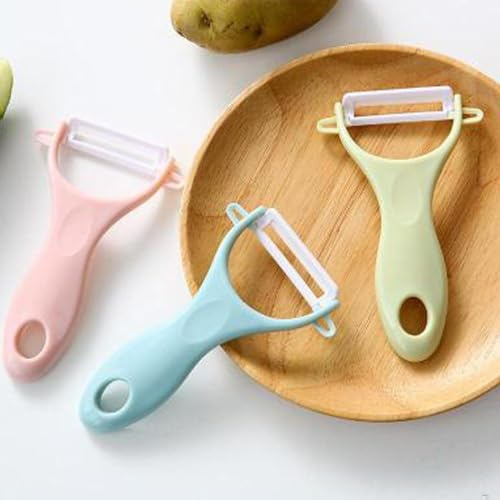 Paring knife, kitchen helper, fresh melon and fruit planer knife, ceramic peeler